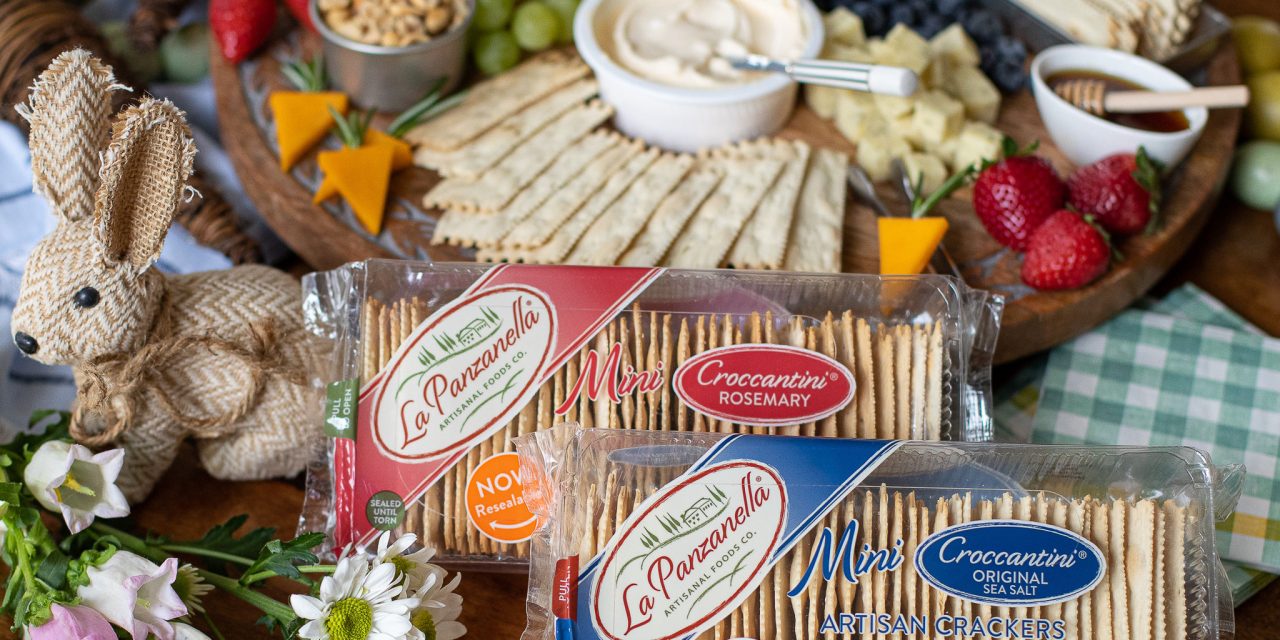 Pick Up La Panzanella® Mini Croccantini® At Publix – Perfect For Spring Holiday Entertaining!