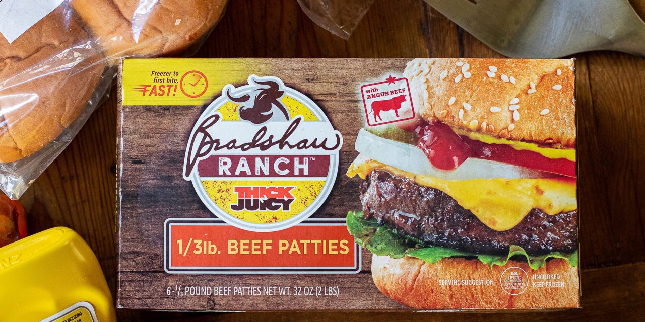 Try New Bradshaw Ranch Black Angus Beef Patties For Just $8.99 At Publix – Save $2