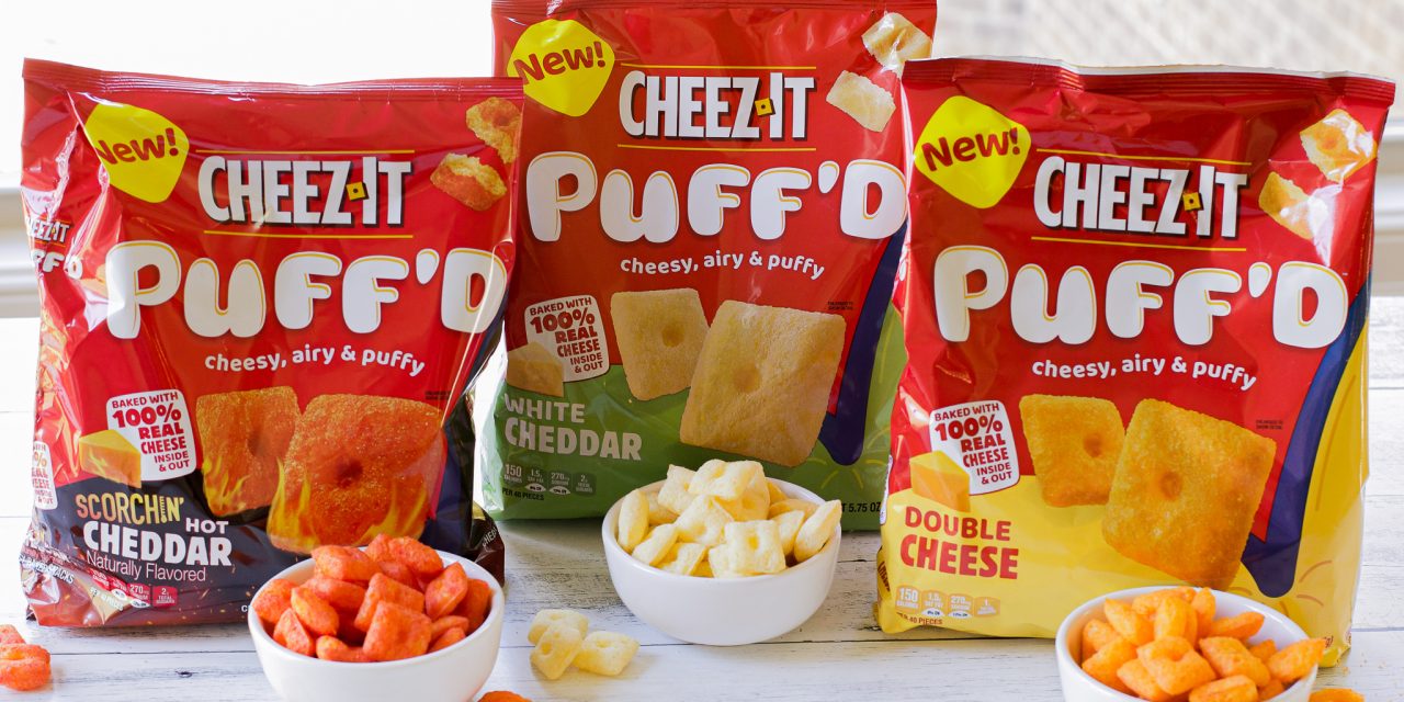 Cheez-It Snacks Are On Sale 2/$6 At Publix – Take The Opportunity To Try New Cheez-It Puff’d Snacks & Save!