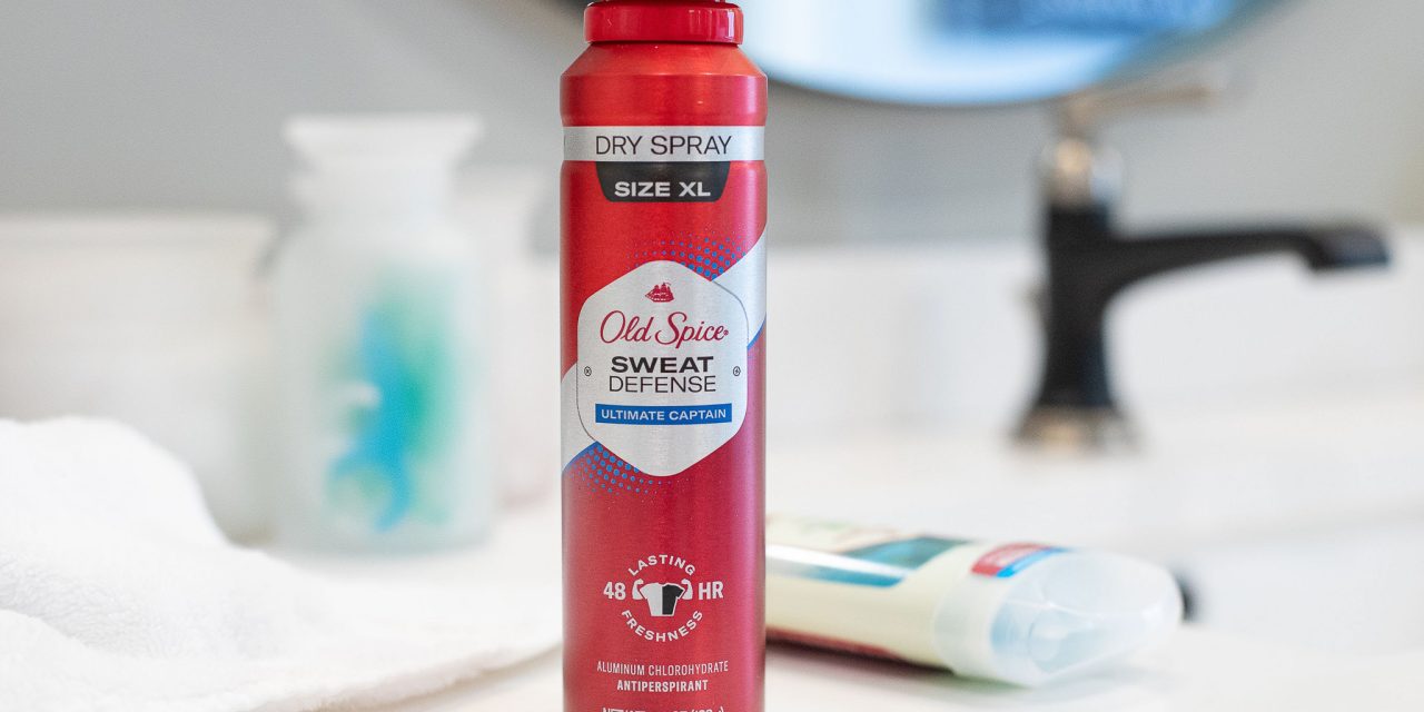 Old Spice or Secret Dry Spray As Low As $3.69 At Publix (Regular Price $7.19)