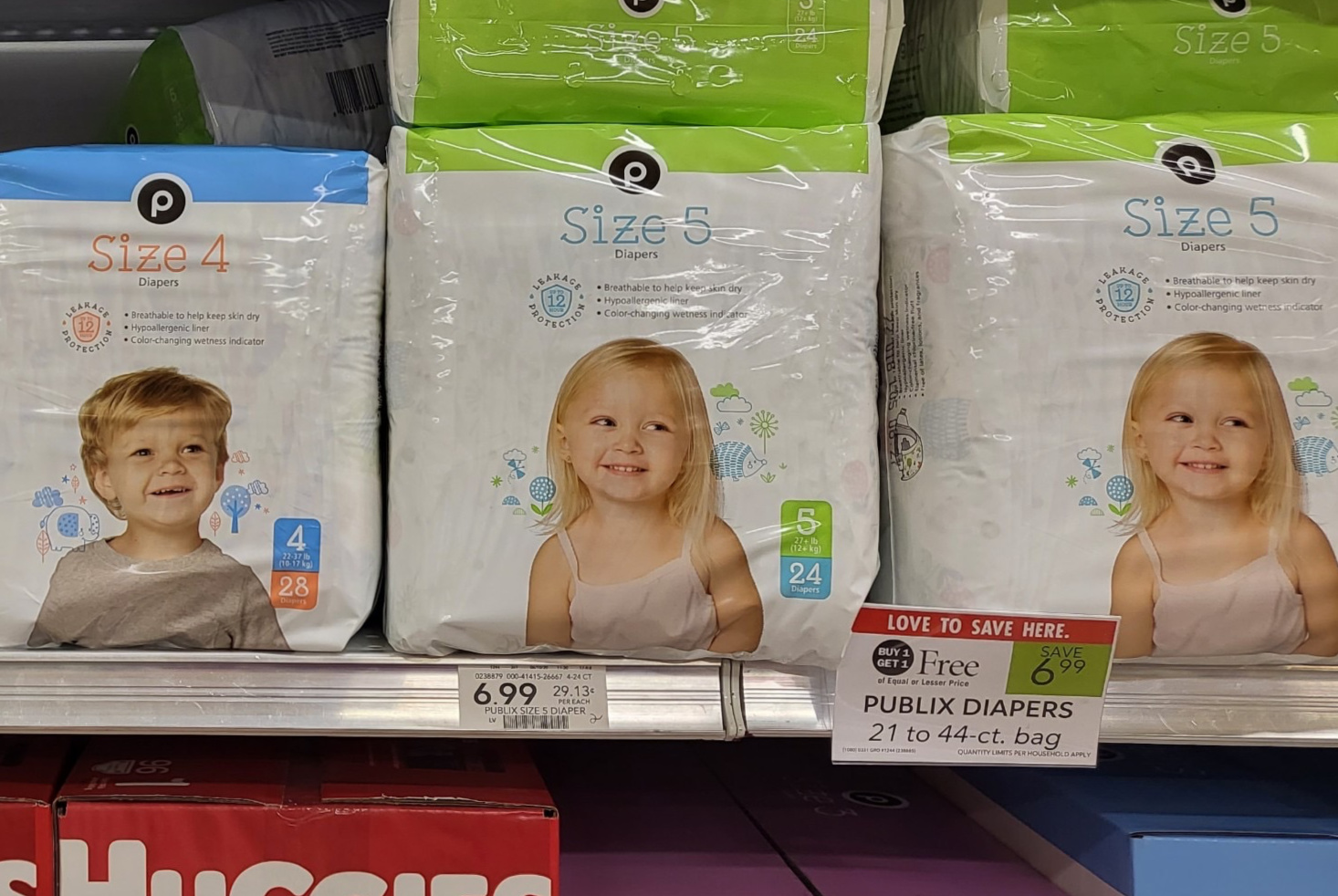 Publix Diapers Just $3.50 Per Pack on I Heart Publix