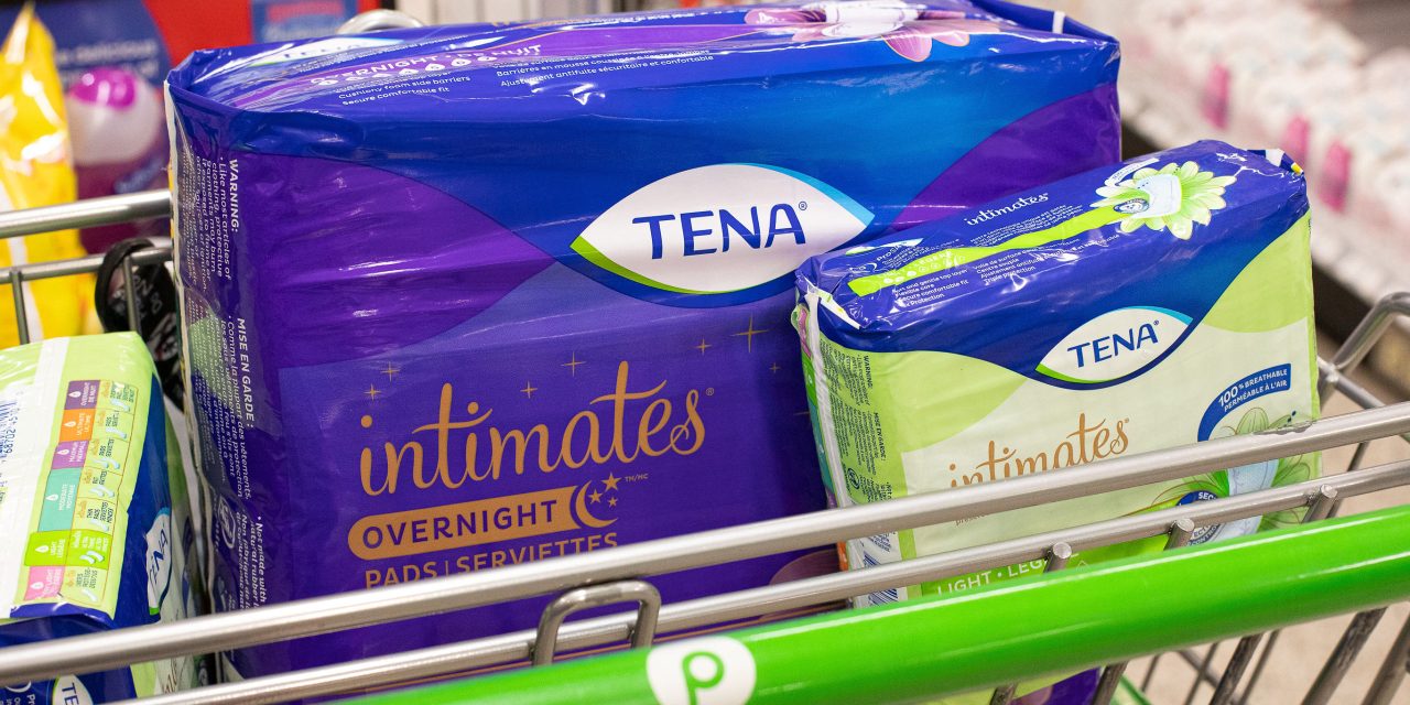 Tena Pads Are As Low As FREE At Publix – ENDS 4/15