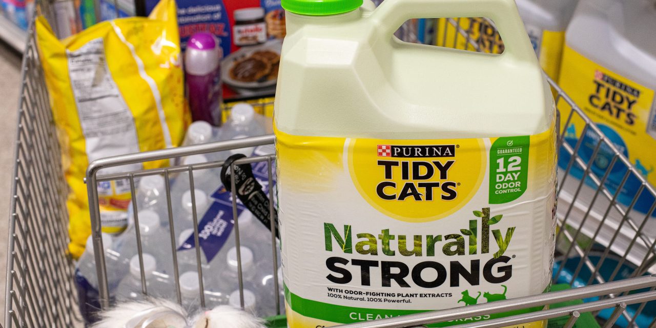 Purina Tidy Cats Naturally Strong Litter As Low As $9.99 (Save $4!)