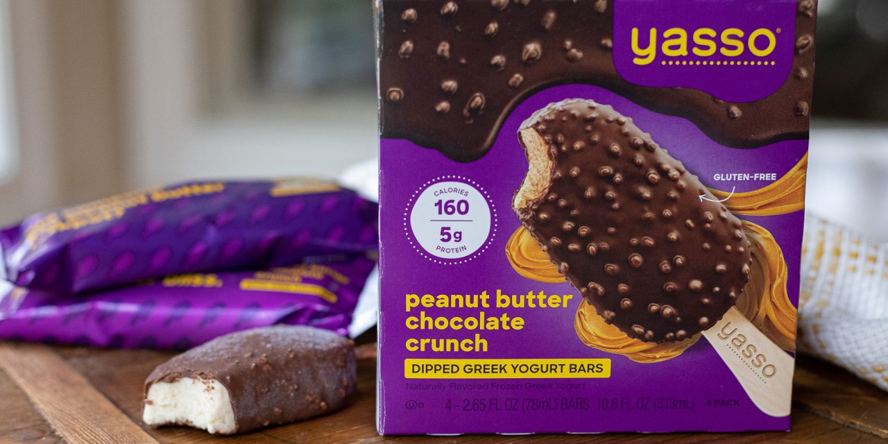 Yasso Chocolate Crunch Frozen Greek Yogurt Bars Just $1.50 At Publix (Regular Price $5.99)